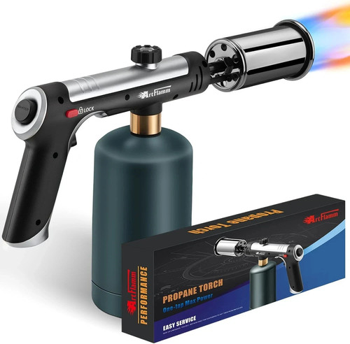 Powerful propane torch - propane, gun