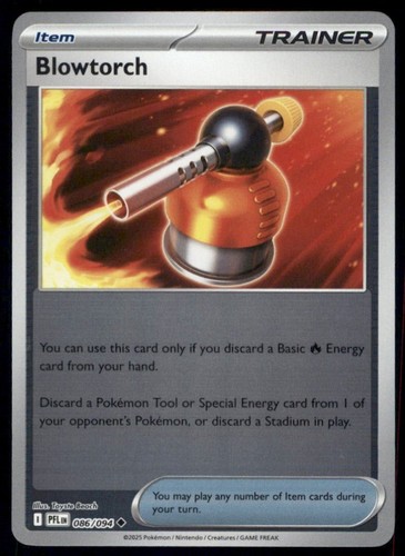Blowtorch reverse holo - blowtorch,